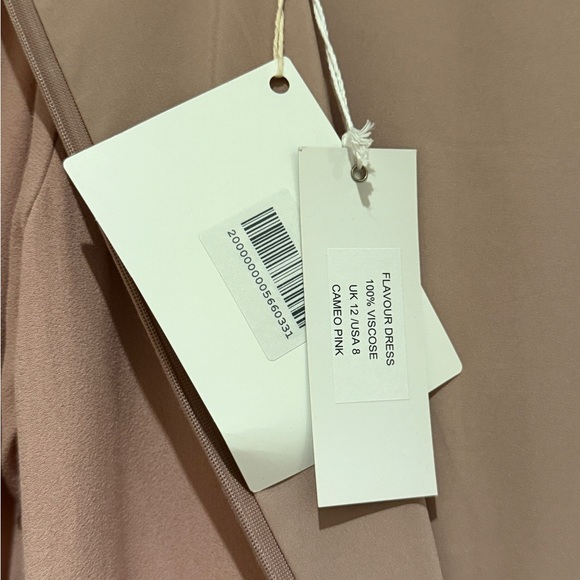 NWT Goat fashion (now Jane Atlier) Light “Cameo” Pink Long Sleeve Shift Dress - Picture 7 of 10